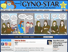 Tablet Screenshot of gynostar.com